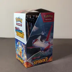 Pokemon TCG Scarlet & Violet Surging Sparks Half Booster Box (18 Packs) - SEALED - Image 2