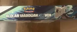 Teams Up Pokemon TCG Sun & Moon Alolan Marowak GX Box FACTORY SEALED!! A - Image 2