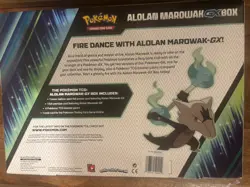 Teams Up Pokemon TCG Sun & Moon Alolan Marowak GX Box FACTORY SEALED!! A - Image 4