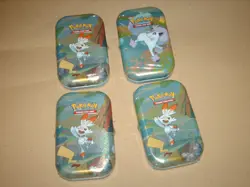 Pokemon Galar Pal Mini Tin Set of 4 New Sealed - Image 1