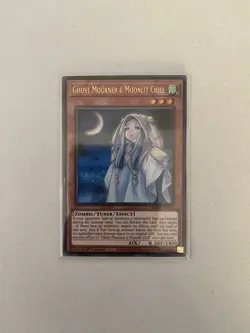 Yugioh Ghost Mourner & Moonlit Chill MP21-EN061 Ultra Rare 1st Ed - Image 1