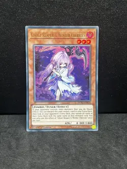 Yugioh Ghost Reaper & Winter Cherries DUPO-EN076 Ultra Rare 1st Ed NM - Image 1