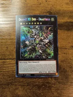 Yugioh DoomZ XII End - Drastrius DOOD-EN045 Secret Rare Doom Of Dimensions NM - Image 1
