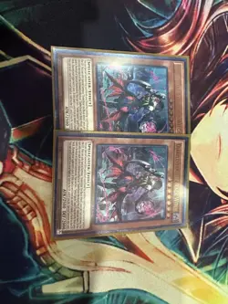 2X DIABELLSTAR THE BLACK WITCH! ULTIMATE RARE! YUGIOH - Image 1