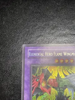 ELEMENTAL HERO FLAME WINGMAN - EHC1-EN004 - Secret Rare - Limited Edition - (LP) - Image 3