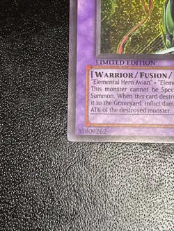 ELEMENTAL HERO FLAME WINGMAN - EHC1-EN004 - Secret Rare - Limited Edition - (LP) - Image 5