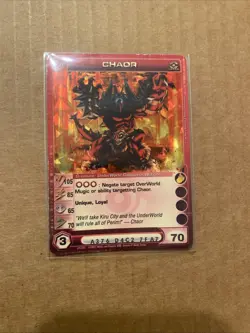 Chaotic TCG Chaor Ultra Rare Premium Card 31/232 105 Courage - Image 1
