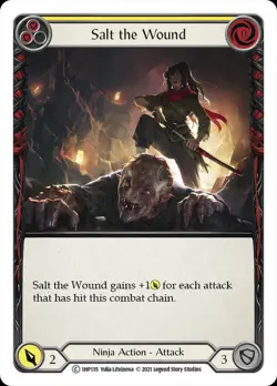 FAB Salt the Wound - History Pack 1 Card # 135 - Image 1
