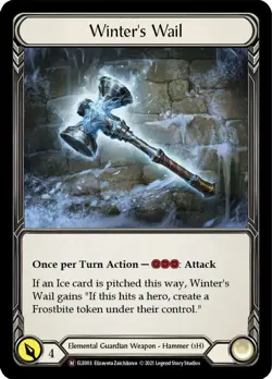 FAB Winter's Wail - Tales of Aria (Unlimited) Card # 003 - Image 1