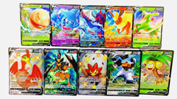 Pokemon Full Art Black Star Promo 10 Lot-Flareon V & More See Desc For Cards NM - Image 1