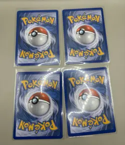 Plusle & Minun HGSS Black Star Promo Cracked Ice Holo (4) Pokemon Card Lot NM - Image 2