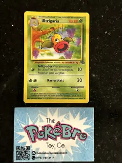 Ultrigaria (Weepinbell) 48/64 Jungle Set Unlimited LP German Pokemon card - Image 1
