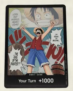 2022 One Piece - Don!! Alt Art Luffy Romance Dawn English OP01 Foil Cards (2x) - Image 5