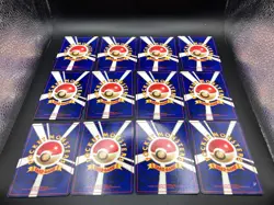 Pokemon Card Vintage Japanese Brock’s Pokemon 12 Card Lot Old Back Gym Leader - Image 2