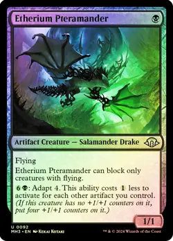MTG FOIL Etherium Pteramander - Modern Horizons 3 #092 - Image 1
