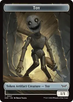 MTG {Manifest Token} // {Toy Token} - Duskmourn: House of Horror #018 - Image 2