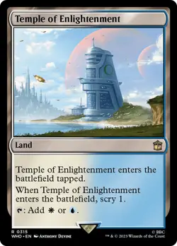 MTG Temple of Enlightenment - Doctor Who Commander #315 - Image 1