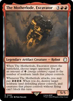 MTG The Motherlode, Excavator - Fallout Commander #062 - Image 1