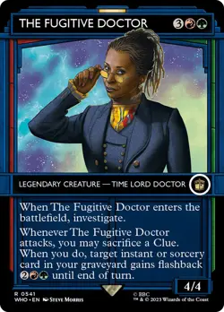 MTG The Fugitive Doctor Showcase - Doctor Who Commander #541 - Image 1