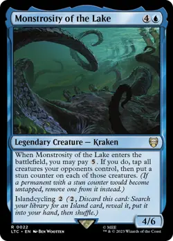 MTG Monstrosity of the Lake - The Lord of the Rings Commander #022 - Image 1