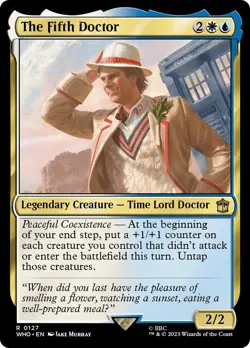 MTG The Fifth Doctor - Doctor Who Commander #127 - Image 1