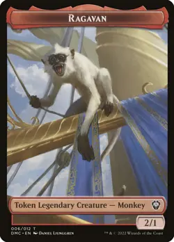 MTG {Ragavan Token} // {Treasure Token} - Dominaria United Commander #T06T24 - Image 1