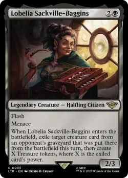 MTG Lobelia Sackville-Baggins - The Lord of the Rings #093 - Image 1