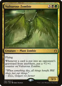 MTG Vulturous Zombie - Commander Anthology #196 - Image 1