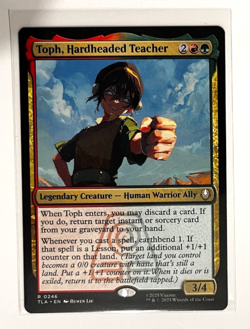 MTG - Avatar - Toph, Hardheader Teacher - Rare 0246 - Image 1
