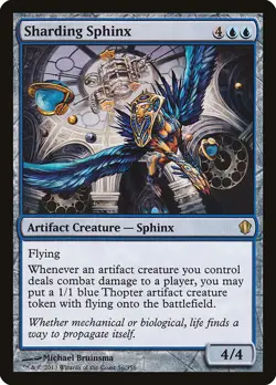 MTG Sharding Sphinx - Commander 2013 #56 - Image 1
