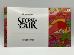Magic the Gathering MTG Secret Lair Flower Power Non Foil Sealed - Image 1