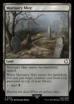 x4 Mortuary Mire C MTG Universes Beyond: Fallout M/NM, English - Image 1