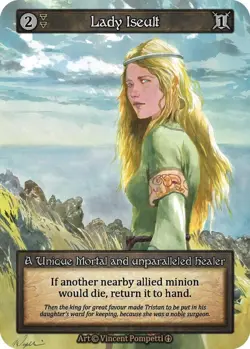 Lady Iseult Unique Arthurian Legends NM - Image 1