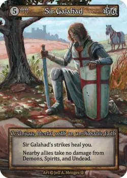 Sir Galahad Unique Arthurian Legends NM - Image 1