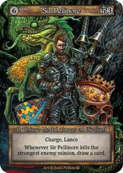Sir Pellinore Unique Arthurian Legends NM - Image 1