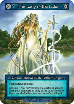 The Lady of the Lake Unique Arthurian Legends NM - Image 1