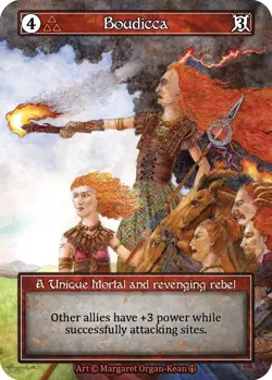 Boudicca (Foil) Unique Arthurian Legends NM - Image 1