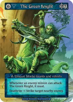 The Green Knight Unique Arthurian Legends NM - Image 1