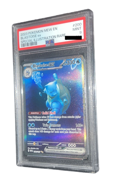 Pokemon - Blastoise ex - PSA 9 - 2023 MEW / 151 - ENG - Illustration Rare / SIR - Image 1