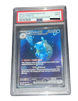 Pokemon - Blastoise ex - PSA 9 - 2023 MEW / 151 - ENG - Illustration Rare / SIR - Image 3