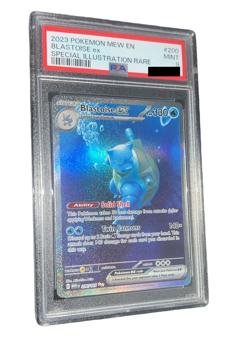 Pokemon - Blastoise ex - PSA 9 - 2023 MEW / 151 - ENG - Illustration Rare / SIR - Image 4