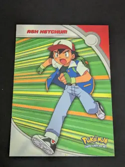 Pokemon 2000 Topps TV Animation Edition - Ash Ketchum (HV1) - Non Holo - LP - Image 1