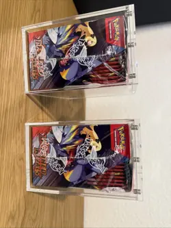 Pokemon TCG: S&V Destined Rivals Factory Sealed Booster Box 2 Qty W/acrylic case - Image 4