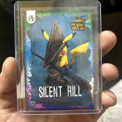Silent Hill (Pikachu) #129 - Galaxy Holo - Electric Pikachu Cosplay - Pokemon - Image 1