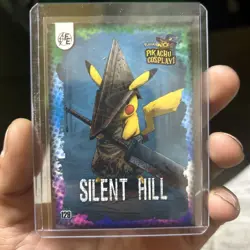 Silent Hill (Pikachu) #129 - Galaxy Holo - Electric Pikachu Cosplay - Pokemon - Image 2
