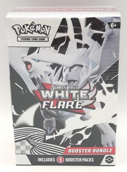 Pokemon TCG Scarlet and Violet WHITE FLARE Booster Bundle 6 packs NEW - Image 1