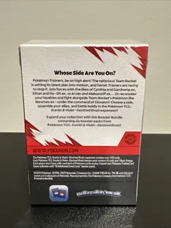 NEW Pokemon Scarlet & Violet Destined Rivals Booster Bundle Box SEALED ship fast - Image 2