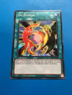 YUGIOH Secret Rare De-Fusion LCKC-EN044 1st Edition - Image 1
