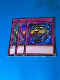 YUGIOH 3x Ultra Rare Jar Of Avarice SS03-ENV02 1st Edition - Image 1