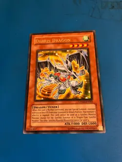 YUGIOH Rare Debris Dragon CRMS-EN002 - Image 1